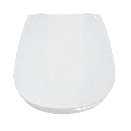 ASSENTO SANITÁRIO RETANGULAR 7,5 COM TAMPA MEBUKI - BRANCO