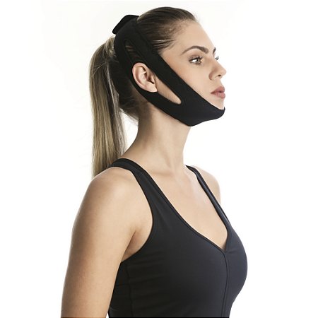 FAIXA  ANTI RONCO NEOPRENE GLC - AZUL