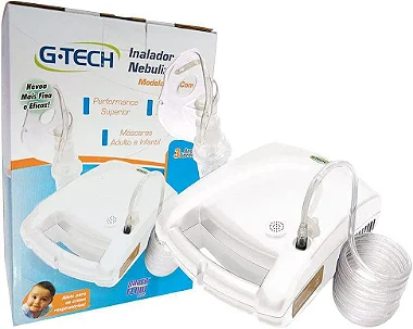 INALADOR E NEBULIZADOR NEBCOM V G-TECH - BRANCA