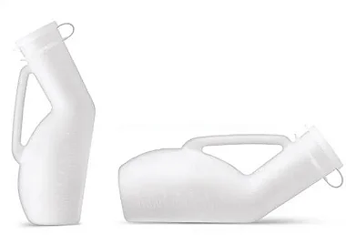 PAPAGAIO PLÁSTICO COM ALÇA E TAMPA TAYLOR - BRANCO