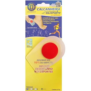 CALCANHEIRA SILICONE SILISPORTE ORTHO PAUHER