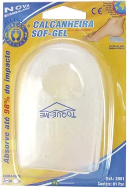 CALCANHEIRA SOF GEL ORTHO PAUHER