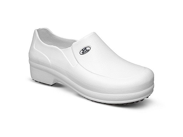 SAPATO PROFISSIONAL UNISSEX BRANCO BB65 SOFT WORKS