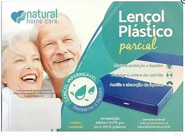 LENÇOL PARCIAL IMPERMEÁVEL SOLTEIRO NATURAL CARE - BRANCA