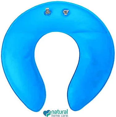 ALMOFADA  TERAPÊUTICA  ASSENTO HIGIÊNICO DUO NATURAL CARE - AZUL