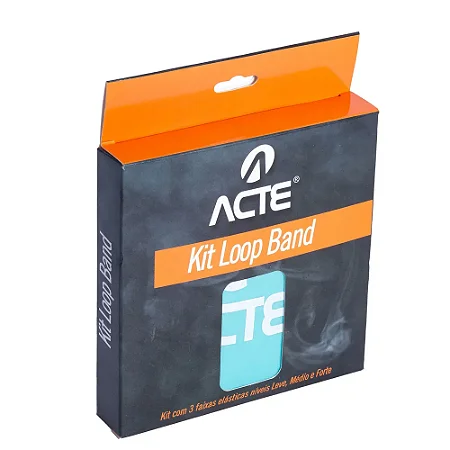 KIT FAIXAS LOOP BAND 3 INTENSIDADES ACTE