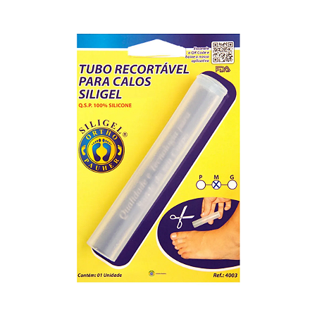 TUBO RECORTÁVEL PARA CALOS SILIGEL ORTHOPAUHER