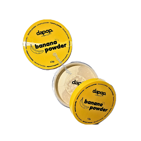 Pó banana powder dapop