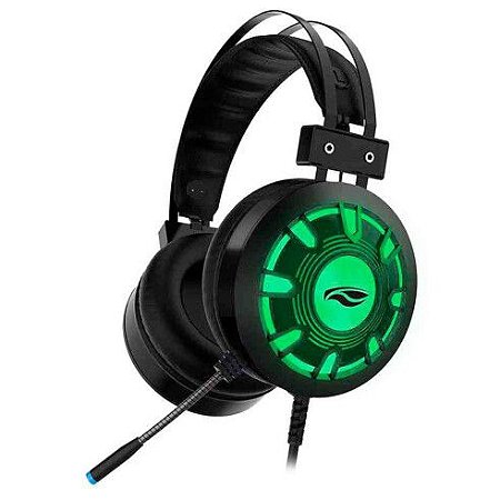 Headphone Fone De Ouvido C3Tech Gamer Kestrel LED RGB 7.1 50mm - PH-G720BK  - LaasT - Os Melhores Preços