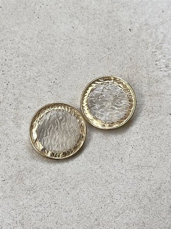 Brinco Assimétrico Vidro