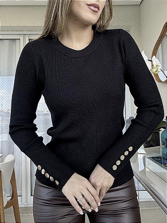 Tricot Modal Zara Preto