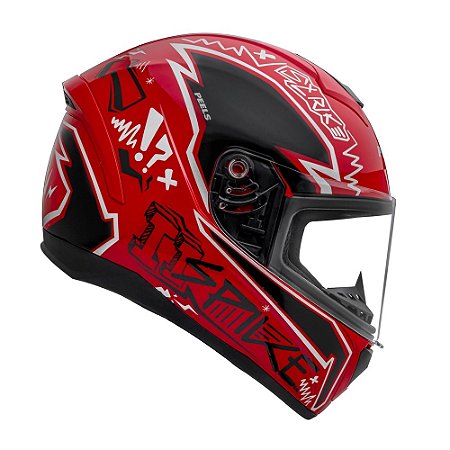 Capacete Peels Spike II STK Vermelho