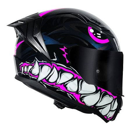 Capacete LS2 FF810 Vigo Sarbul Black/Pink