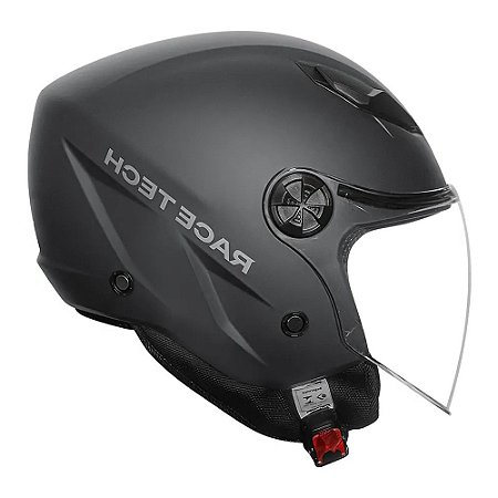 Capacete Race Tech Play Monocolor Matte Titanium