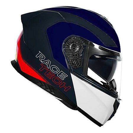 Capacete Race Tech Signal Active Blue/White/Red