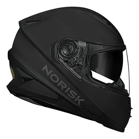 Capacete Norisk FF302 Soul Monocolor Matte Black