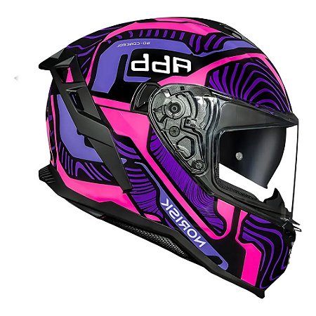 Capacete Norisk Strada II Fusion Purple/Black/Pink