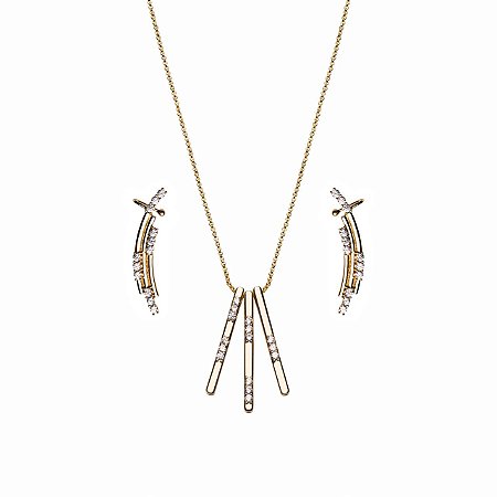 Conjunto Palito Cristal