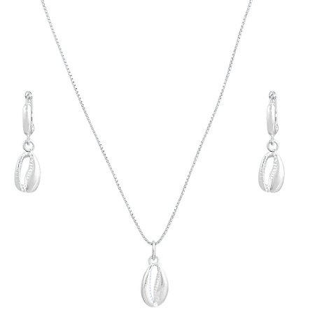 Conjunto Búzios  Prata 925