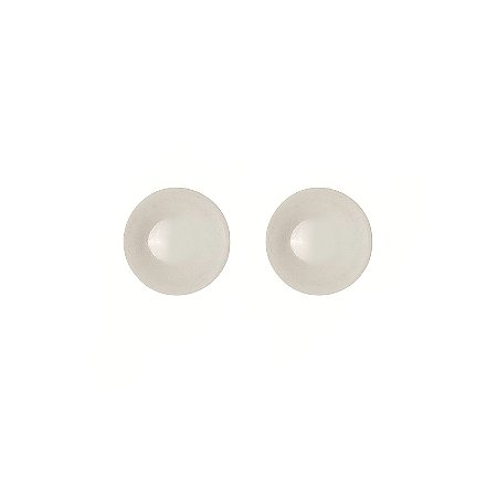 Brinco Pérola 8mm Prata 925