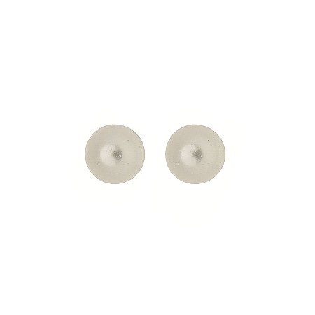 Brinco Pérola 6mm Prata 925