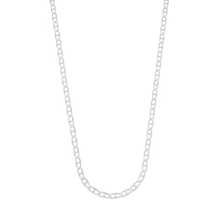 Corrente Masculina Tipo Piastrine Prata 925
