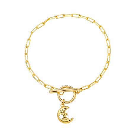 Pulseira Fecho T Lua