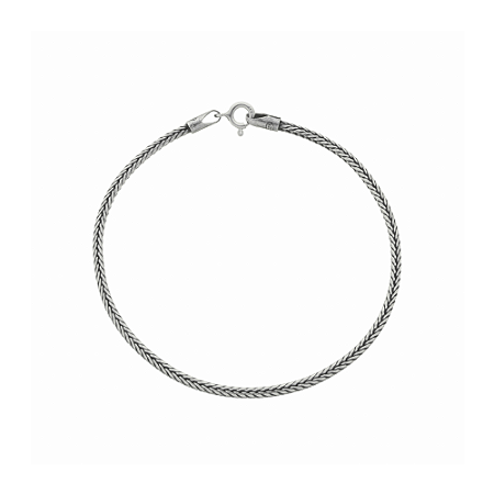 Pulseira Trançada Bali Prata 925