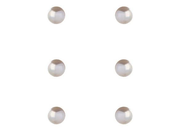 Brinco Trio Pérola prata de lei 925