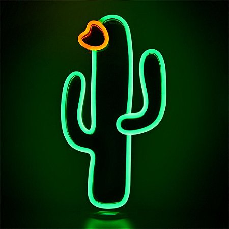 Neon Led de mesa - Cacto