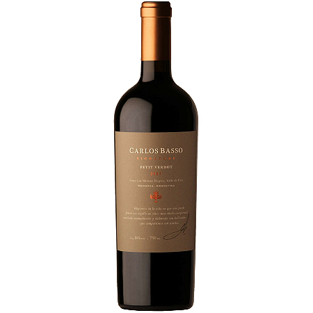 Vinho Carlos Basso Signature Petit Verdot 2012 750ml