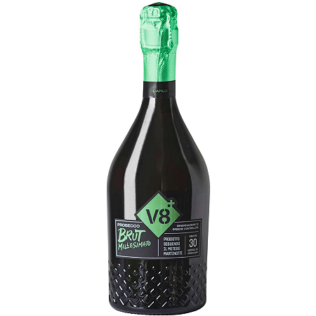 Espumante V8 + Prosecco Doc Brut Millesimato 2022 – Carlo 750ml