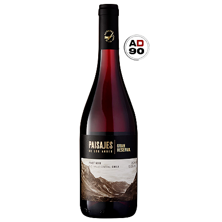 Vinho Paisajes de los Andes Gran Reserva Pinot Noir 2023 750ml