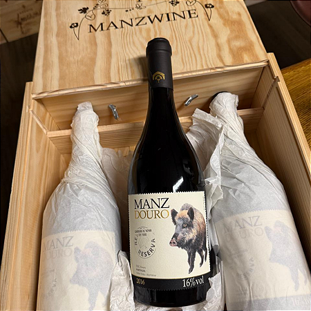 Kit Leve 3 Pague 2 - Vinho Manz Douro Reserva Colecionador 2016 750ml
