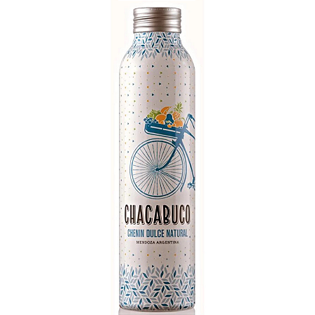 Vinho Chacabuco Chenin Dulce Natural 500ml - Garrafa de Alumínio