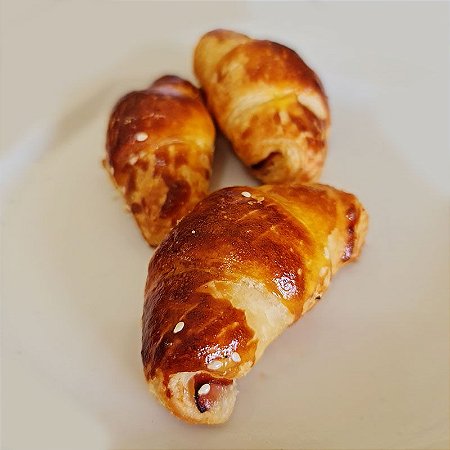 Mini Croissant 4 Queijos 25 Unid.
