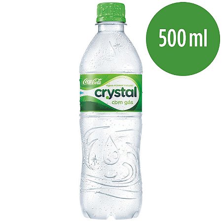 Água Crystal c/gás 500ml