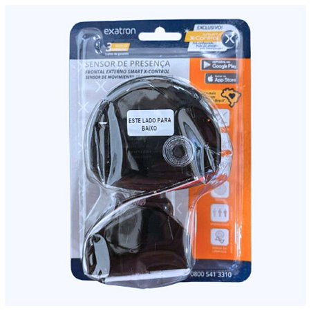 Sensor de Presença Sobrepor (Externo) c/ Fotocélula Exatron