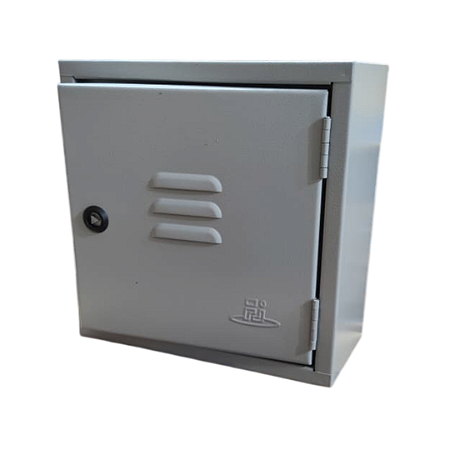 Caixa de Telefone Sobrepor CIE DG 30X30X14,5 Cinza FJ