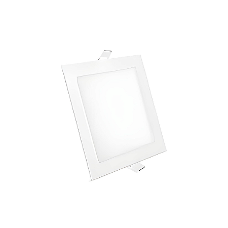 Placa de  LED Embutida 12W 6.500K 17x17cm 840lm Light
