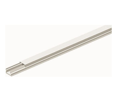 Kit 10 - CANALETA DE PVC 20X10X2200MM S/DIVISORIA S/ FITA DUPLA FACE