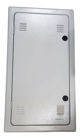 Quadro De Distribuição 44ul/nema Embutir C/ Barra 100a Ferro