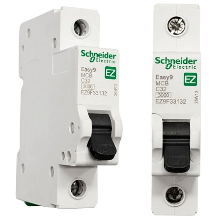 Disjuntor 1x32A C Monopolar 32A Curva C Schneider EASY9