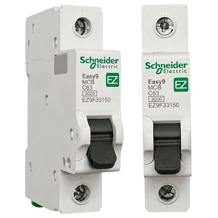 Disjuntor 1x50A C Monopolar 50A Curva C Schneider EASY9