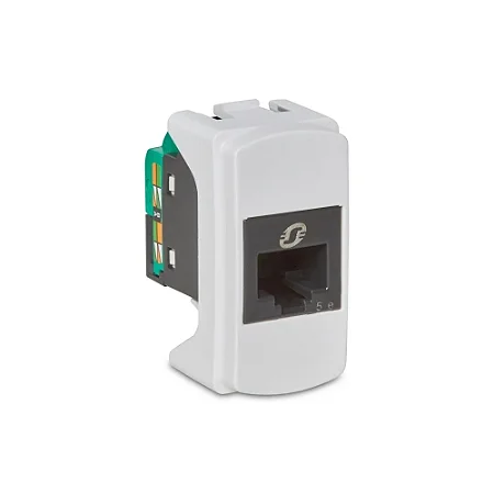 Modulo Tomada RJ45 Cat5e Branco Miluz Schneider S3B74100