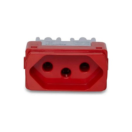 Módulo Tomada 20A Vermelho - Miluz Schneider S3B70359