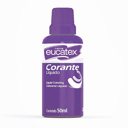 Corante Líquido Tinta Xadrez Bisnaga - Kit 3 Unid - Violeta