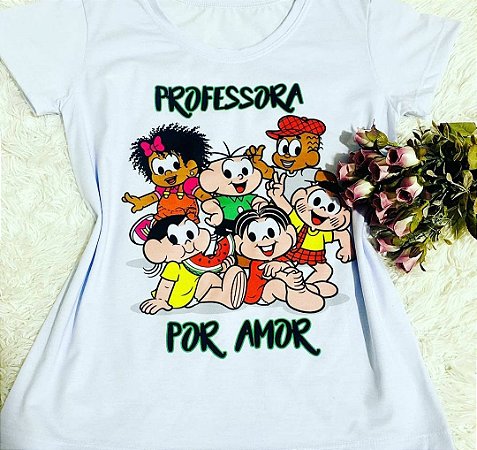 Blusinha Professora por Amor