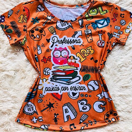 Blusinha Professora paixão por ensinar