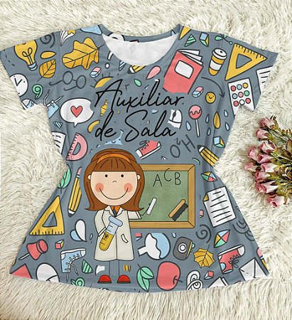 Blusinha auxiliar de sala